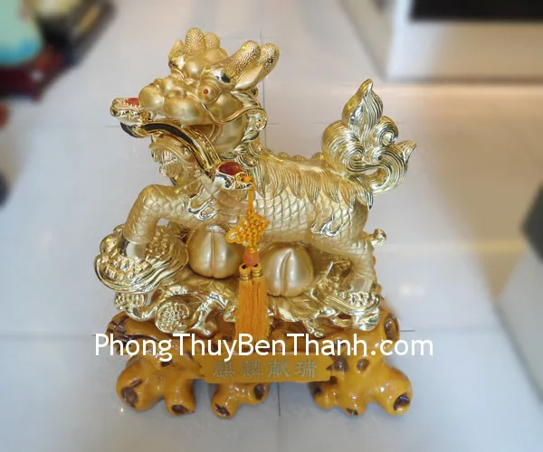 Kỳ lân hiến thụy vàng FY295