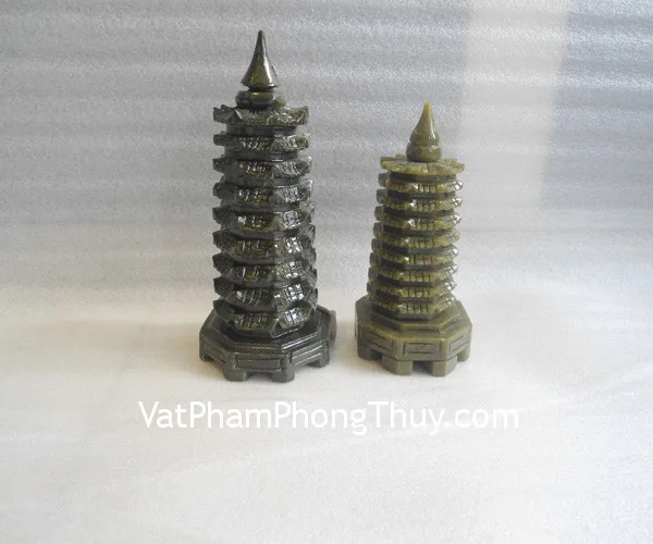 Tháp văn xương lam ngọc 9 tầng nhỏ FHM067