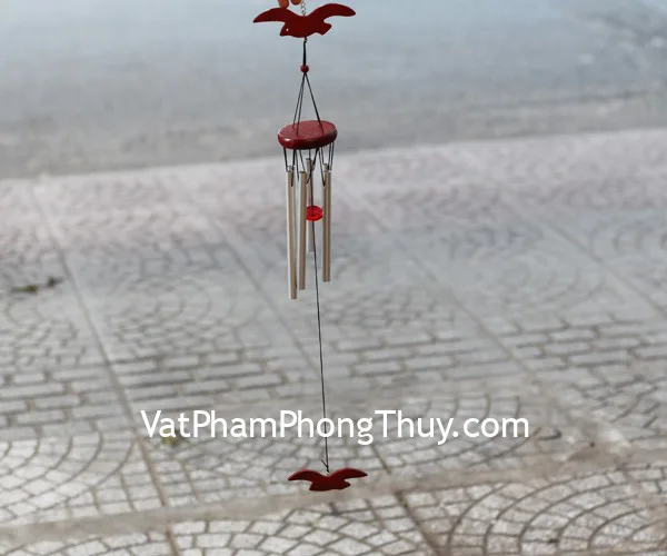 Chuông gió âm dương ( xanh ) - 5ống CG1241