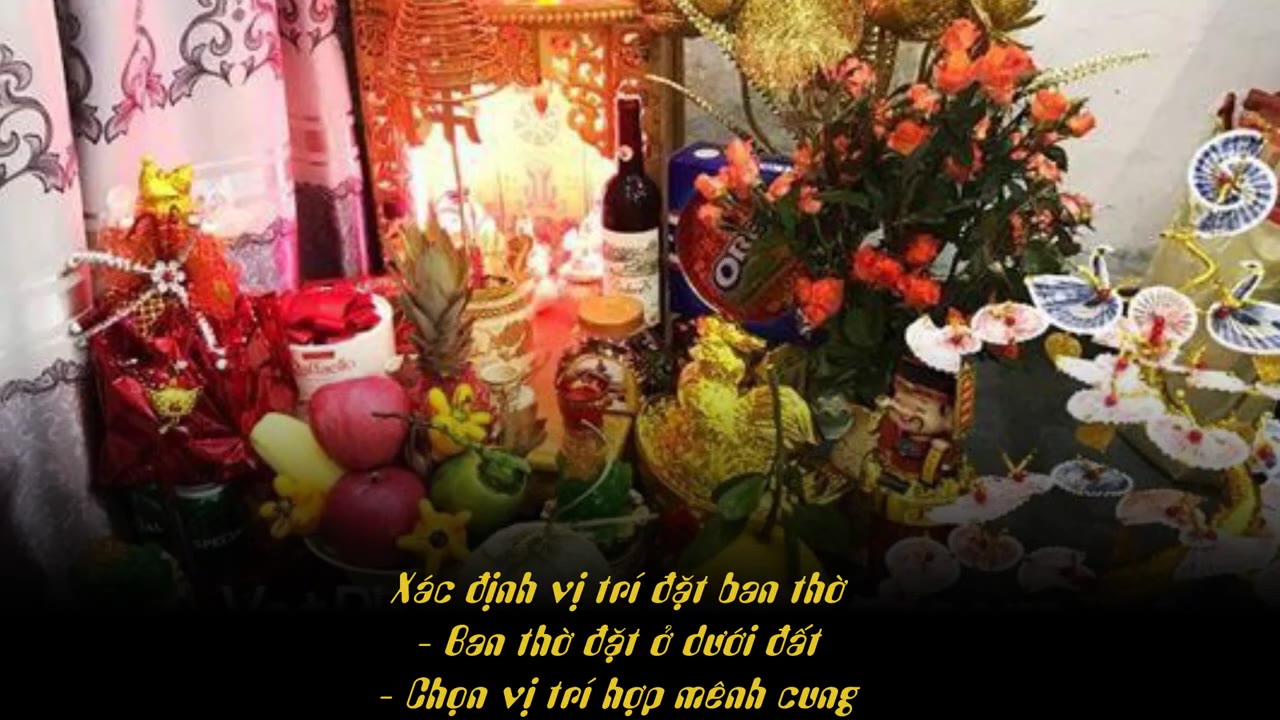 Cách bày trí ban thờ thần tài chuẩn phong thủy