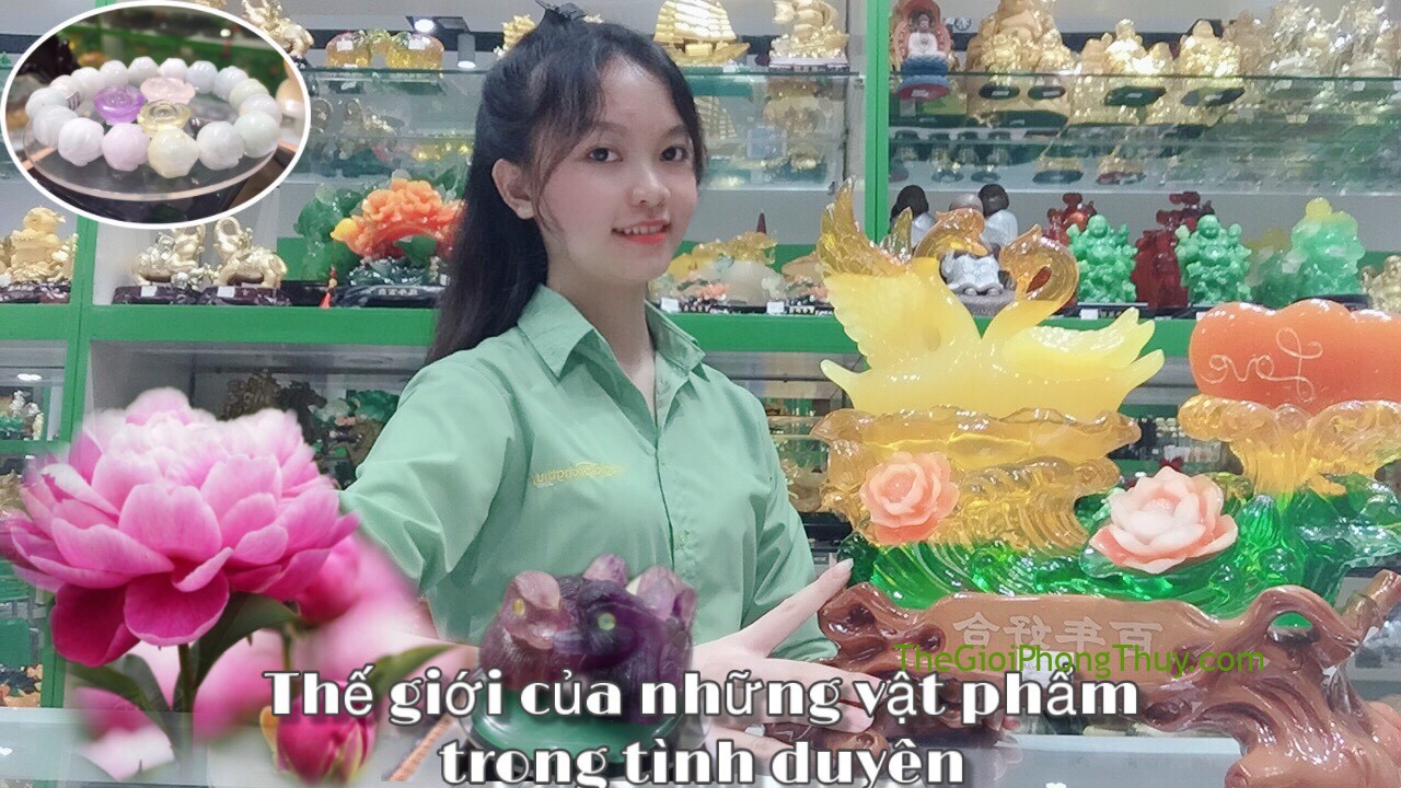Ý nghĩa chim uyên ương,hoa mẫu đơn trong phong thủy “tình yêu và cuộc sống” | #35