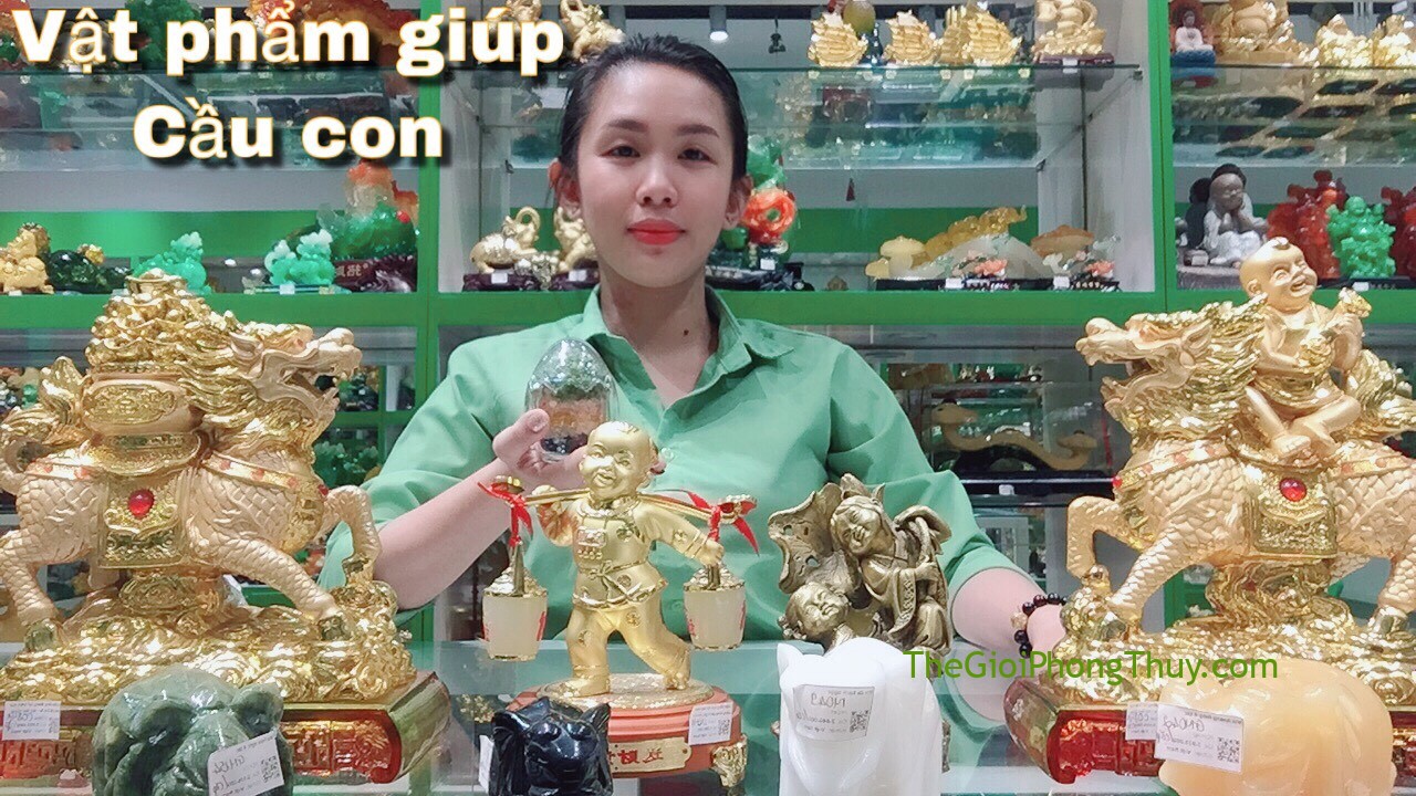 Những vật phẩm phong thủy cầu con linh ứng nhất, kiểu gì cũng có tin vui #26