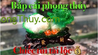 Bắp cải phong thủy - Chiếc túi càn khôn chứa đựng của cải