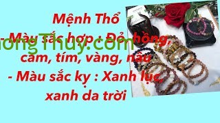 Người mệnh #Thổ nên chọn trang sức màu gì để mang lại may mắn ???