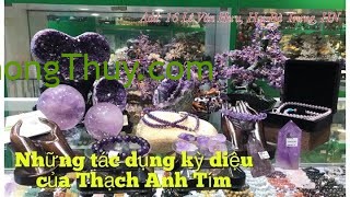 Những tác dụng kỳ diệu Thạch Anh Tím mang lại