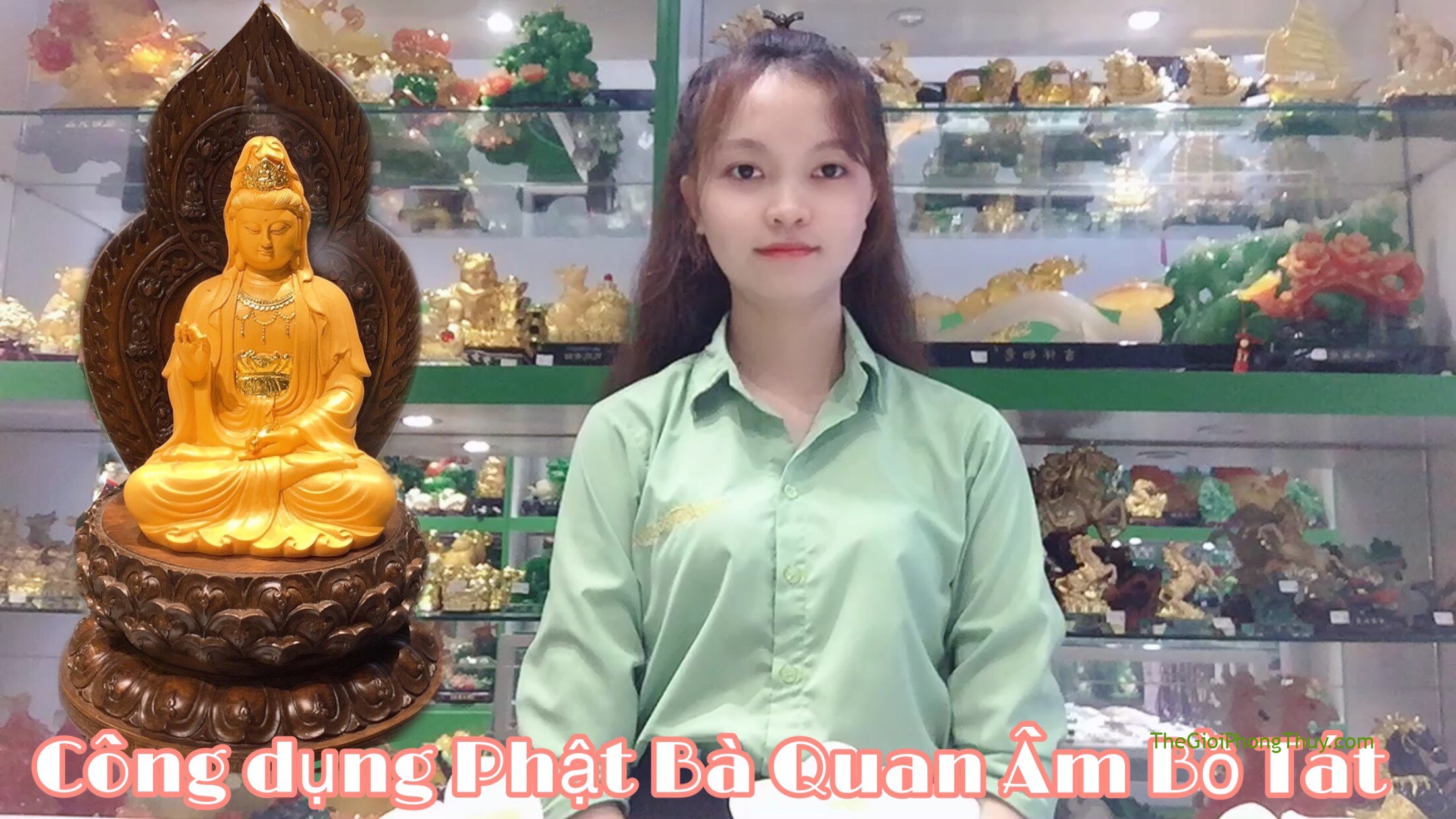[VideoTrong phong thủy thì Phật Bà Quan Âm có ý nghĩa gì và được ra đời như thế nào? | 69