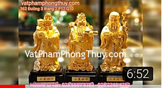 Đón Phước Lộc Thọ ngày tết bằng Bộ vật phẩm Tam Đa