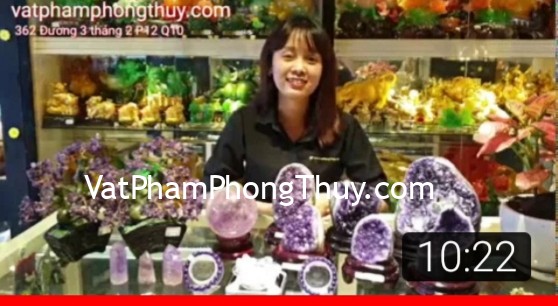 Tác dụng kỳ diệu của đá Thạch anh tím trong phong thủy [Chủ đề hóa sát, trừ tà]