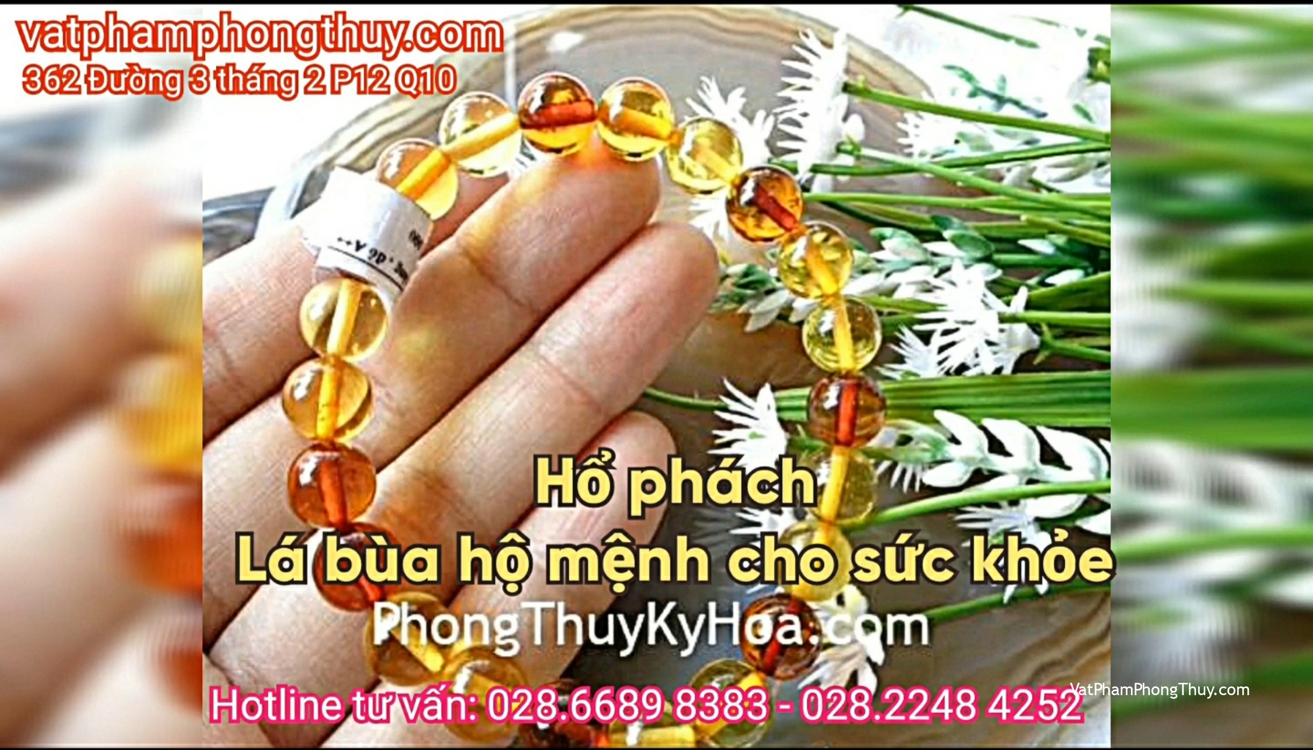 Hổ phách - Lá bùa hộ mệnh cho sức khỏe
