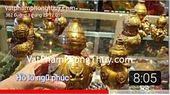 Hồ lô đồng trong phong thủy [Chủ đề hóa sát, trừ tà]