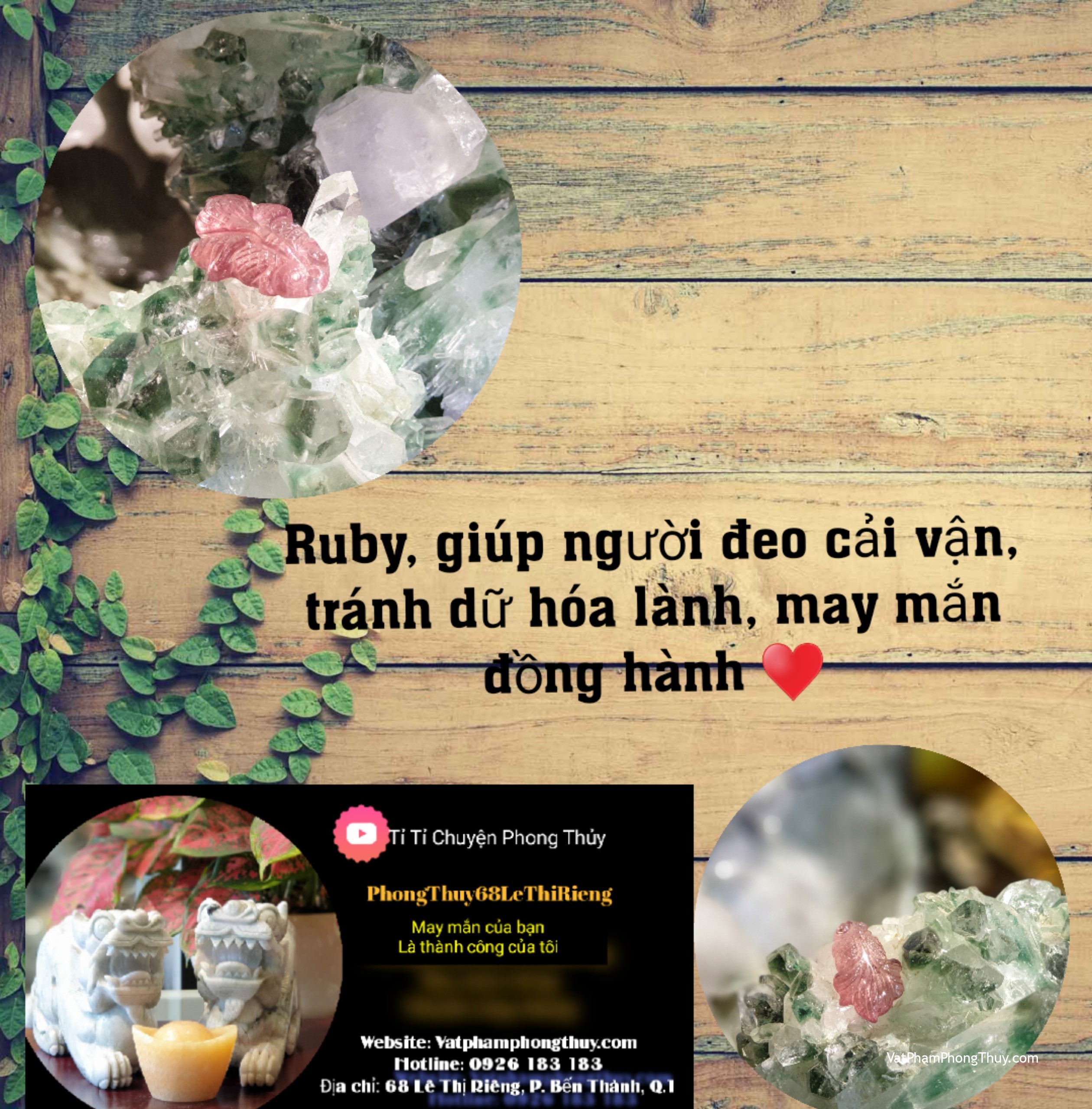 Nữ hoàng Ruby - Đỏ và cứng đến mê ly #2 - [Tỉ Tỉ Chuyện Phong Thủy]