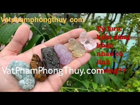 Tỳ hưu trang sức với kiểu dáng khác nhau có Linh không?