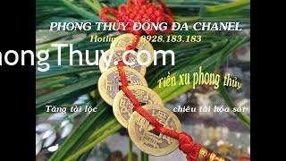 Tiền xu phong thủy - Vật phẩm giúp tăng tài lộc,chiêu tài hóa sát