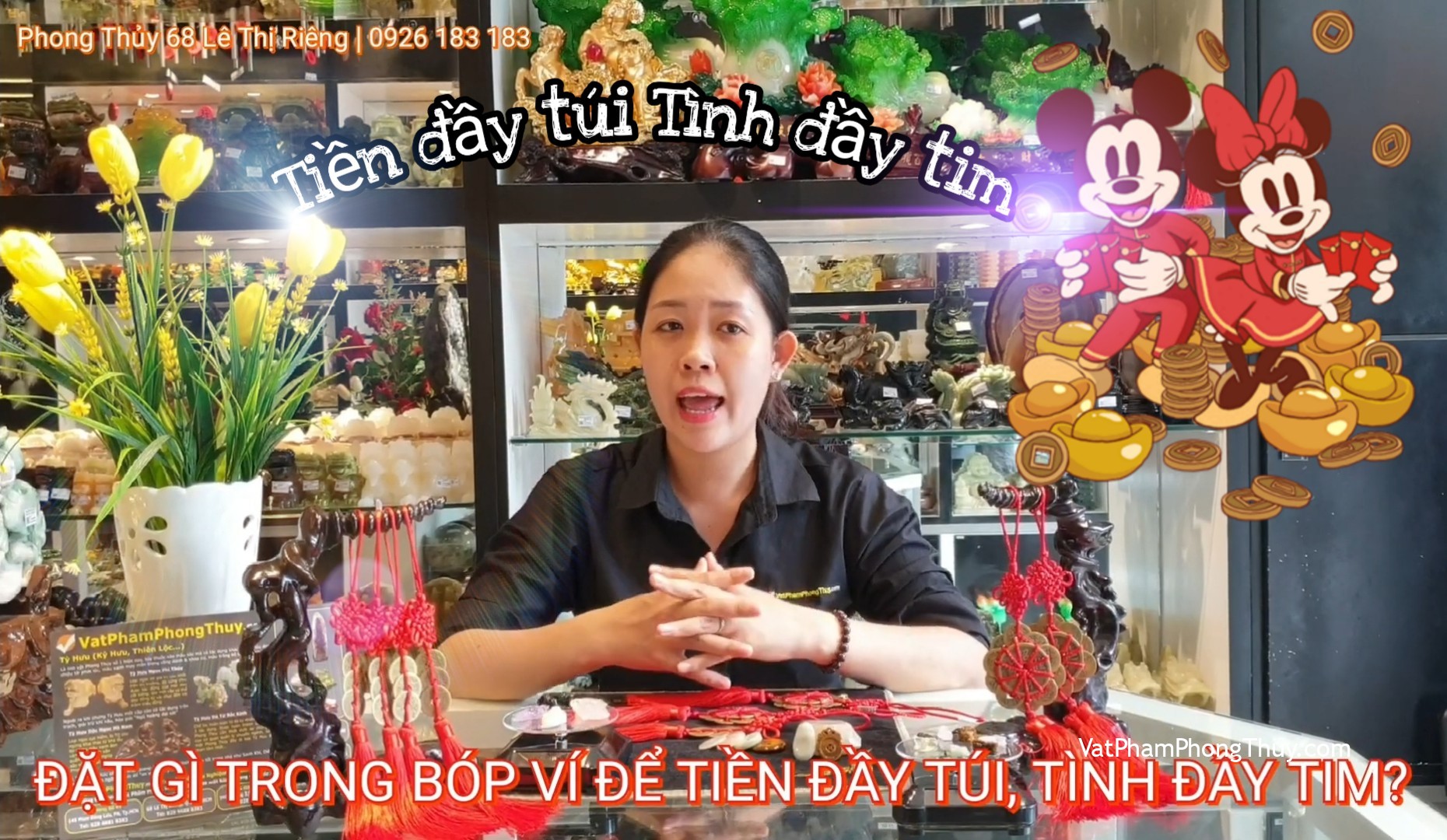 Đặt gì trong bóp ví để tiền đầy túi, tình đầy tim? [Tỉ Tỉ Chuyện Phong Thủy]