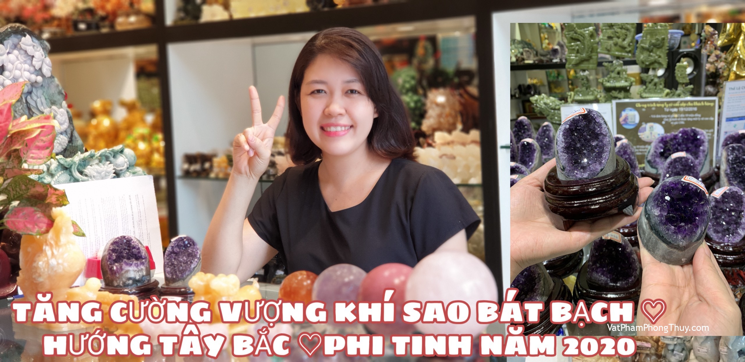 Cách tăng cường vượng khí sao Bát Bạch - Hướng Tây Bắc- Phi Tinh 2020| Ep 61