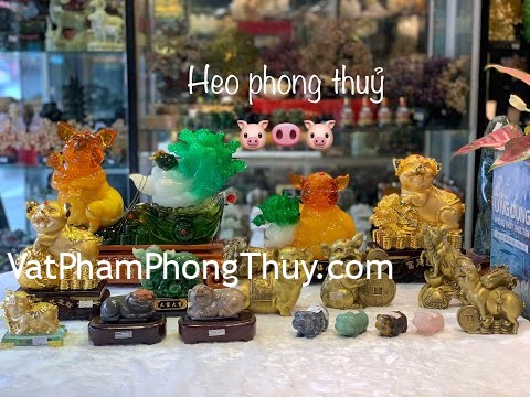 -Vật phẩm phong thuỷ- Trưng heo phong thuỷ trong nhà mang lại lợi ích như thế nào ???