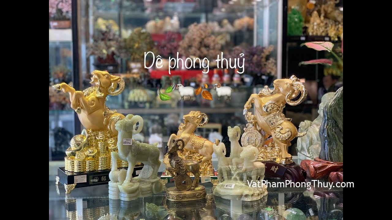 -Vật phẩm phong thuỷ- Dê phong thuỷ - Biểu  tượng của cát tượng may mắn và tránh thị phi !!!