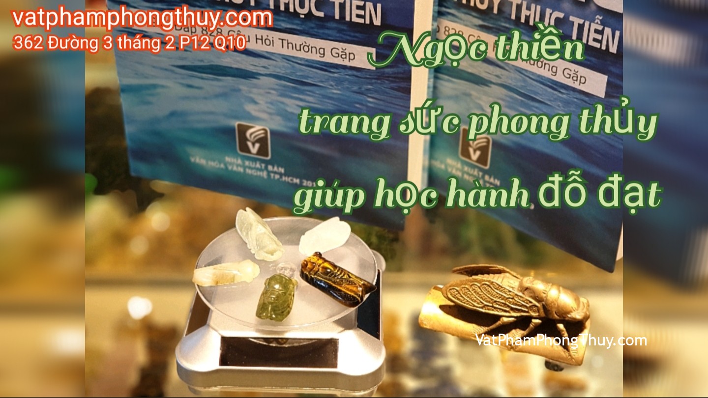 Ngọc thiền - trang sức phong thủy giúp học hành đỗ đạt
