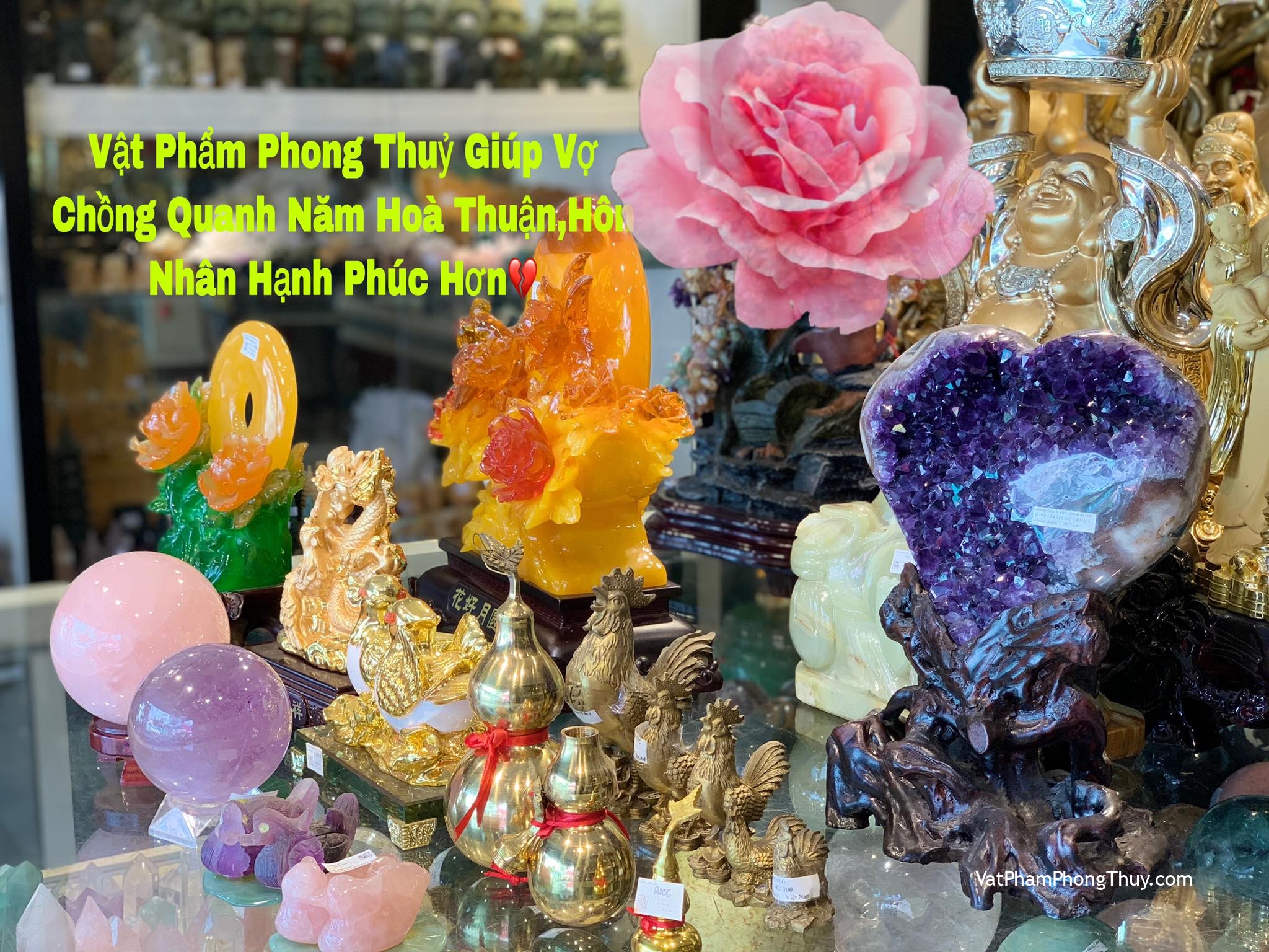 [ Video ] Vật phẩm phong thuỷ- giúp hôn nhân hạnh phúc hơn, hoá giải đào hoa sát