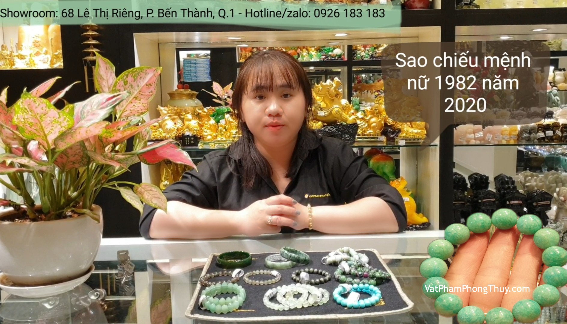 Top trang sức hóa giải vận rủi cho nữ 1982 Nhâm Tuất năm 2020-Sao chiếu mệnh nữ 1982 năm 2020|Ep 72 [Tỉ Tỉ Chuyện Phong Thủy]