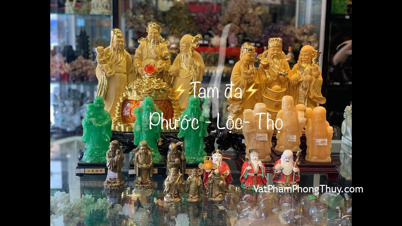 -Vật phẩn phong thuỷ- (Phúc Lộc Thọ) - ba vị thần biểu tượng của sự may mắn, giàu có và sức khoẻ !!!