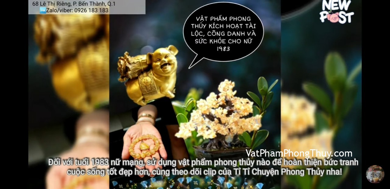 Vật phẩm phong thủy mang lại may mắn bất ngờ cho nữ 1983|Ep 76 [Tỉ Tỉ Chuyện Phong Thủy]