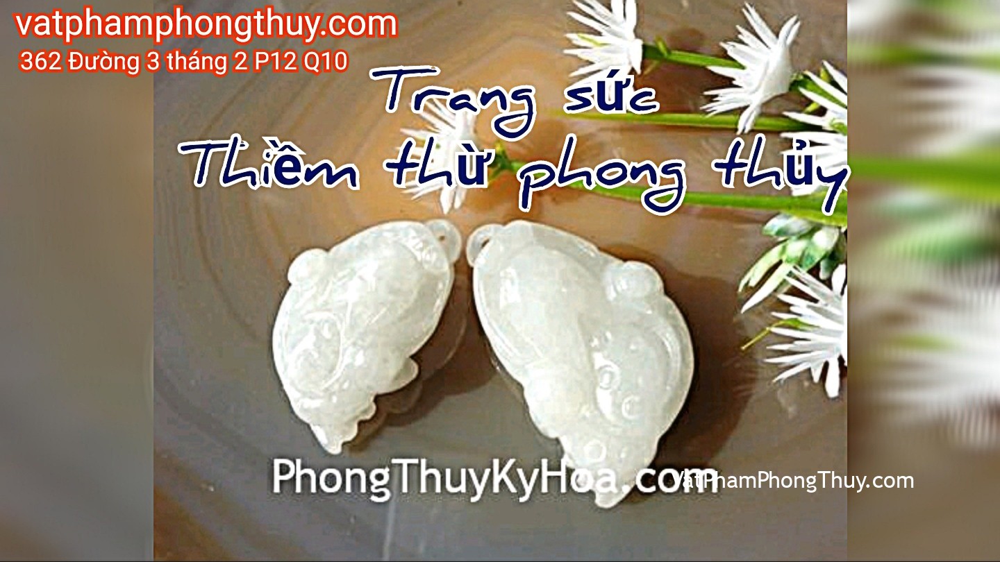 Trang sức Thiềm thừ phong thủy