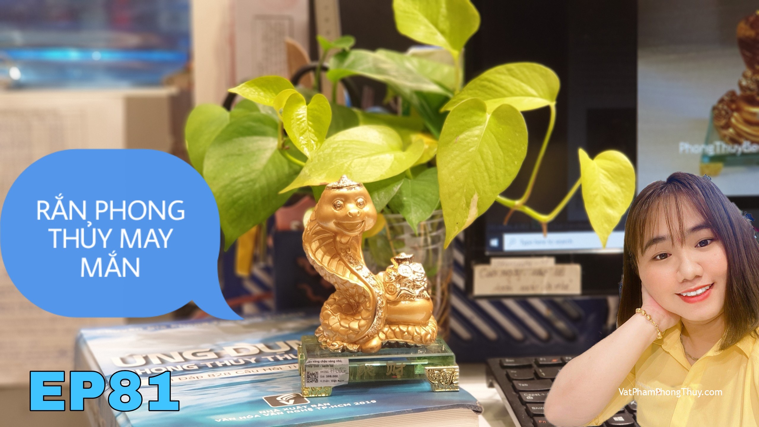 Ep81- Tìm tượng rắn phong thủy may mắn để lột bỏ rủi ro, phiền muộn [Tỉ Tỉ Chuyện Phong Thủy]